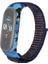 Xiaomi Mi Band 6 Kordon Cırtcırt Kumaş Kamuflaj Desenli Lacivert 1
