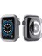 Apple Watch Uyumlu Series 3 4 5 6 38MM Kordon Önü Arkası Açık Renkli Silikon Renksiz 1