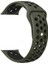 Realme Watch 2 RMW2008 Kordon Delikli Çift Renk Silikon Koyu Yeşil 1