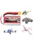 11.1V 1600MAH 3s 25C Lipo Pil Rc Yarış Dron Heli Model Uçak Araba 1