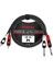 2mt Patch Kablo (2x1/4'' Mono - 2xrca) 3