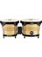 FWB190NT Free Ride Series 6.75" / 8" Bongo Set (Natural) 1