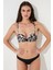 Çok Renkli Leaf Art Super Bikini Üstü 1