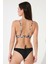 Çok Renkli Leaf Art Super Bikini Üstü 4