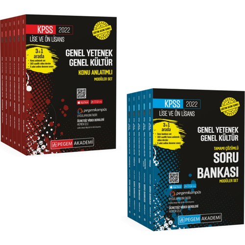 Pegem Akademi Yayincilik 2022 Kpss Lise Ve Onlisans Genel Kitabi