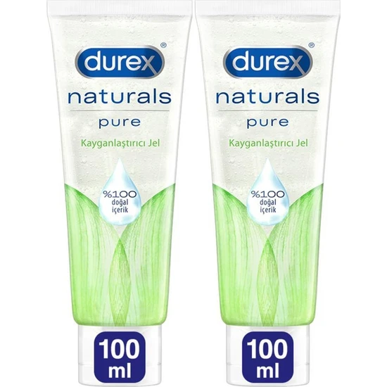 Durex Naturals Pure Kayganlaştırıcı Jel 100 ml X 2