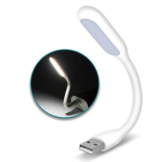 Infomax USB LED Lamba Işık Katlanabilir Notebook Kitap Okuma Aydınlatma
