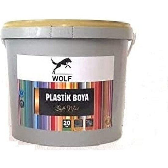 Wolf Plastik Boya Beyaz 20 kg