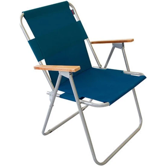 Bofigo Katlanır Sandalye Kamp Sandalyesi Balkon Sandalyesi Katlanabilir Piknik ve Bahçe Sandalyesi Mavi