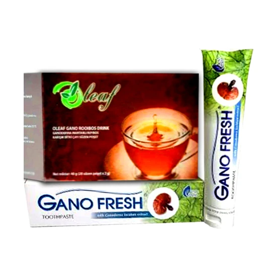 Gano Fresh Diş Macunu + Oleaf Rooibos Sod Çayı