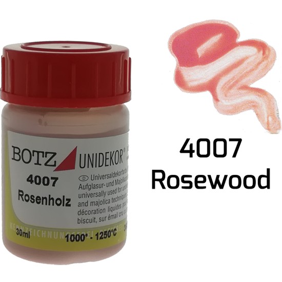 Botz Unidecor Sır Altı Boyası 30 ml N:4007 Rosenwood