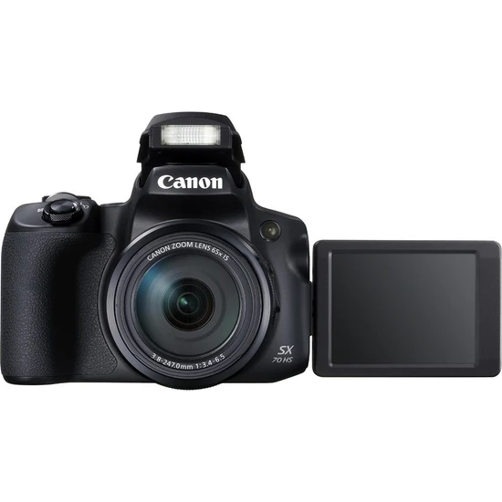 Canon Powershot SX70 HS Fotoğraf Makinesi (Canon Eurasia Garantili)