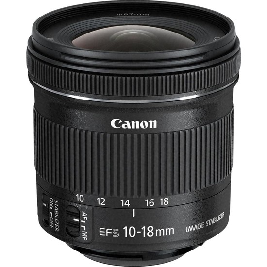 Canon EF-S 10-18mm f/4.5-5.6 IS STM Lens (Canon Eurasia Garantili)