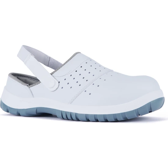 Mekap Beyaz Microfiber S1 Iş Güvenlik Ayakkabısı 210-01