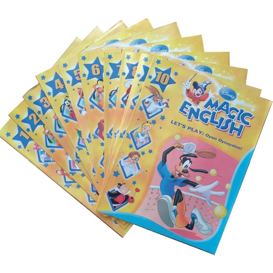 Disney Magic English Çocuklar Için Ingilizce Aktivite Kitapları