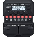 Zoom G1 Four Multi-Efekt Prosesörü, 70'ten Fazla Efekt ve Amfi Modeli ile Canlı Performans İçin İdeal