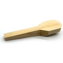 Rox Wood Projelik Kaşık Şablonlu Ham Ağaç Şimşir 6X23X5 cm