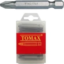 Tomax Ph 2*75 Yıldız Bits Uç ( Philips )-06002075-1 Paket=20 Adet