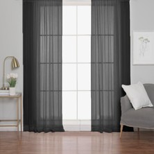 Jappe - Marino Serisi Siyah Tül Perde