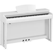 Yamaha Clavinova CLP725WH Dijital Piyano (Beyaz)