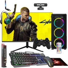 Zeiron AMX40 AMD Ryzen 5 3600 8GB 500GB + 240GB SSD RX550 23.8" Masaüstü Bilgisayar