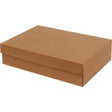 Kolici 32x22x8cm Kilitli Kutu -Kraft 10'lu