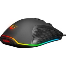 Rampage SMX-R51 FLARE Makrolu 10000 DPI RGB Ledli Profesyonel Gaming Oyuncu Mouse - Siyah