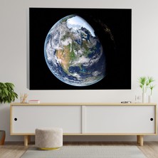 Deko Gonya Gezegen Atmosfer Dekoratif Kanvas Tablo