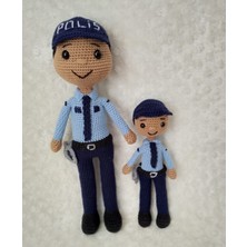 Polis Bebekler Amigurumi Oyuncak