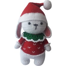 Oyuncak Park Yeni Yıl Temalı Tavşan Timmy Amigurumi Oyuncak