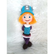 Vikingler Viki Bebek Amigurumi Oyuncak