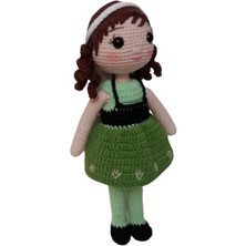 Oyuncak Park Anna Bebek Amigurumi Organik Oyuncak