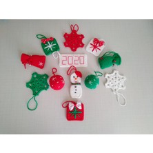 Yılbaşı Ağacı Süsleri Amigurumi Oyuncak