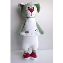 Kedi Fırfır Amigurumi Oyuncak