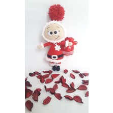 Yılbaşı Kostümlü Bonnie Bebek Amigurumi Oyuncak