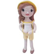 Oyuncak Park Ayva Bebek Amigurumi Organik Oyuncak