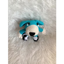 Oyuncak Park Topçu Köpek Amigurumi Organik Oyuncak