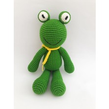 Oyuncak Park Pörtlek Kurbağa Amigurumi Organik Oyuncak