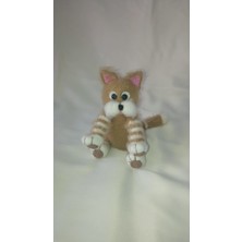 Oyuncak Park Sevimli Kedi Amigurumi Organik Oyuncak