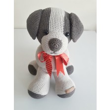 Oyuncak Park Tarçın Köpek Amigurumi Organik Oyuncak