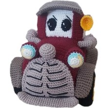 Oyuncak Park Akustik Araba Amigurumi Organik Oyuncak