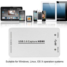 USB 3.0 HDMI Video Capture Canlı Yayın Video Oyun Kaydedici 1080P 60FPBS