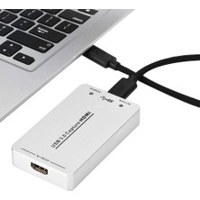 USB 3.0 HDMI Video Capture Canlı Yayın Video Oyun Kaydedici 1080P 60FPBS