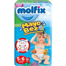 Molfix Swimming Pants (Mayo Bez) Beden:5-6 (14+Kg) 20 Adet (2 Li Set)