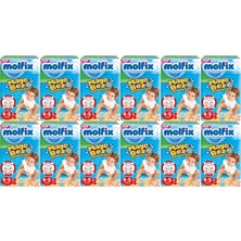 Molfix Swimming Pants (Mayo Bez) Beden:4-5 (9-15KG) 132 Adet (12 Li Set)