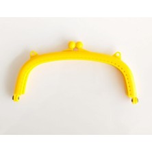 Angel Çanta Akssesuar 16 cm Plastik Cüzdan Klipsi Sarı