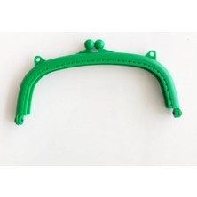 Angel Çanta Akssesuar 16 cm Plastik Cüzdan Klipsi Yeşil