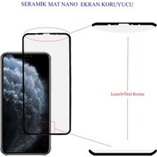 Semers iPhone 11 Pro / x / Xs Ekran Koruyucu Mat Seramik Nano 9d Tam Kaplama