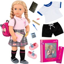 Our Generation Hally ve Kitabı Oyuncak Bebek 46 cm