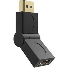 Tigdes HDMI 90° Dönüştürücü Dirsek - HDMI Erkek - HDMI Dişi